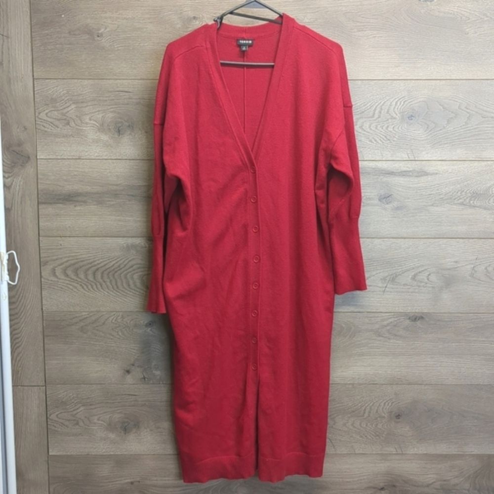 Torrid Longline Button Front Cardigan Sweater Womens Plus Size 2 18-20